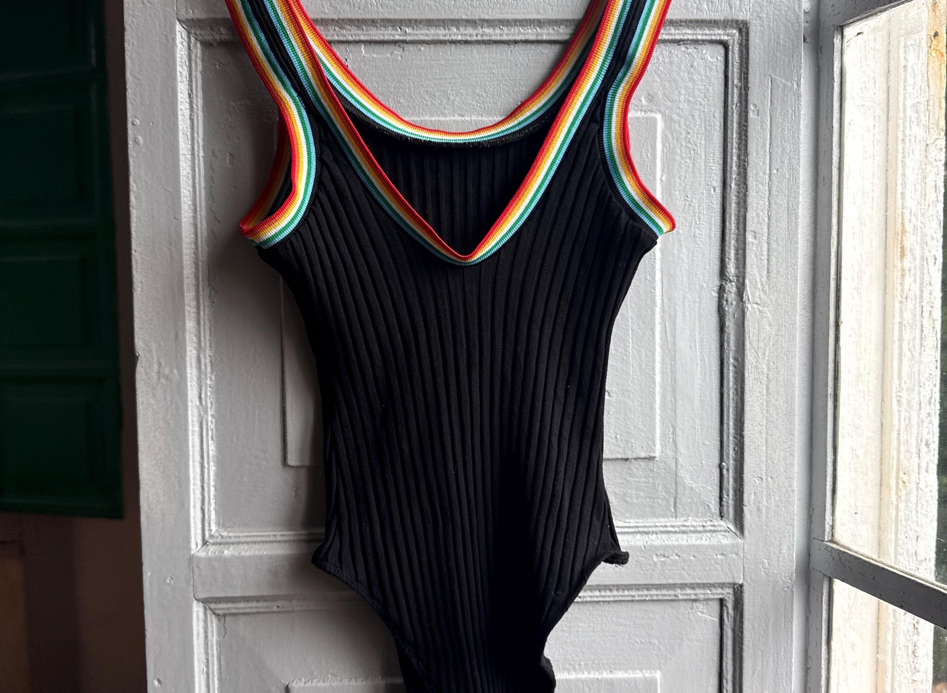 Vintage Rainbow Pop Bodysuit — additional view 7