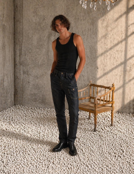 G-Star Originals Black Slim Straight Denim Jeans