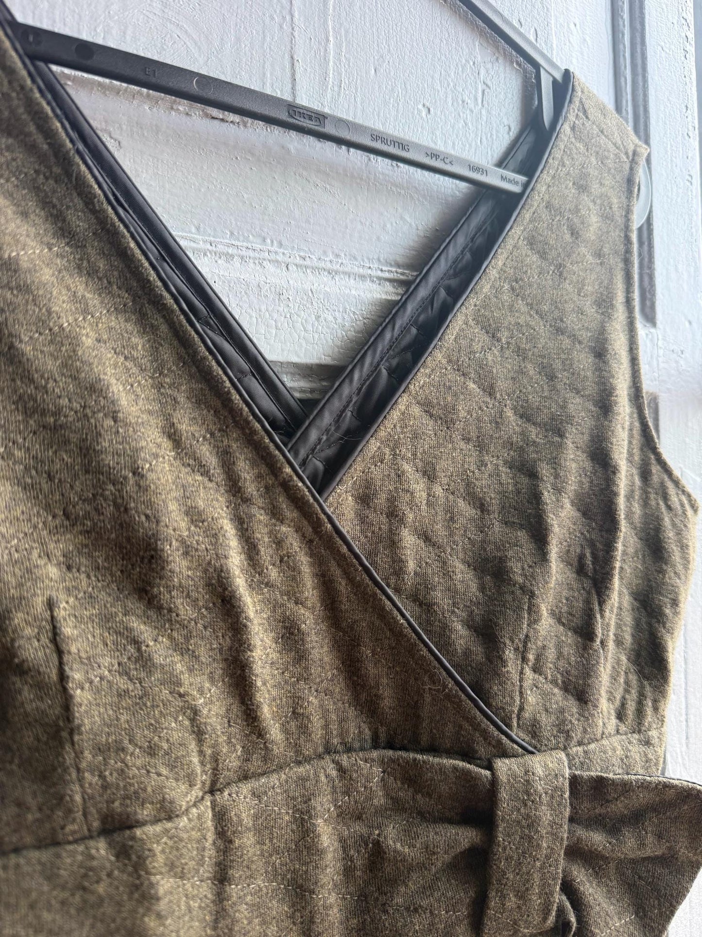 Vintage Salta Adolfo Dominguez Quilted Mini Dress — additional view 9