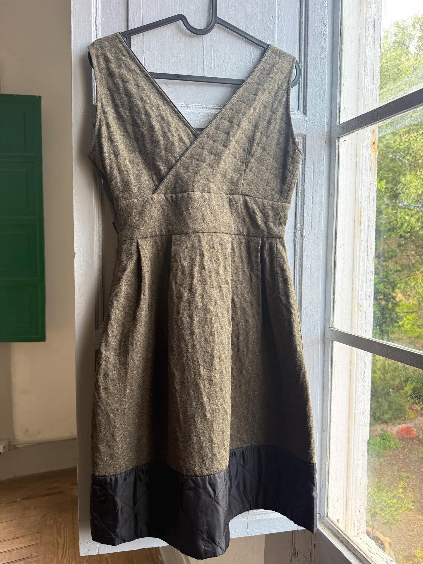 Vintage Salta Adolfo Dominguez Quilted Mini Dress — additional view 12