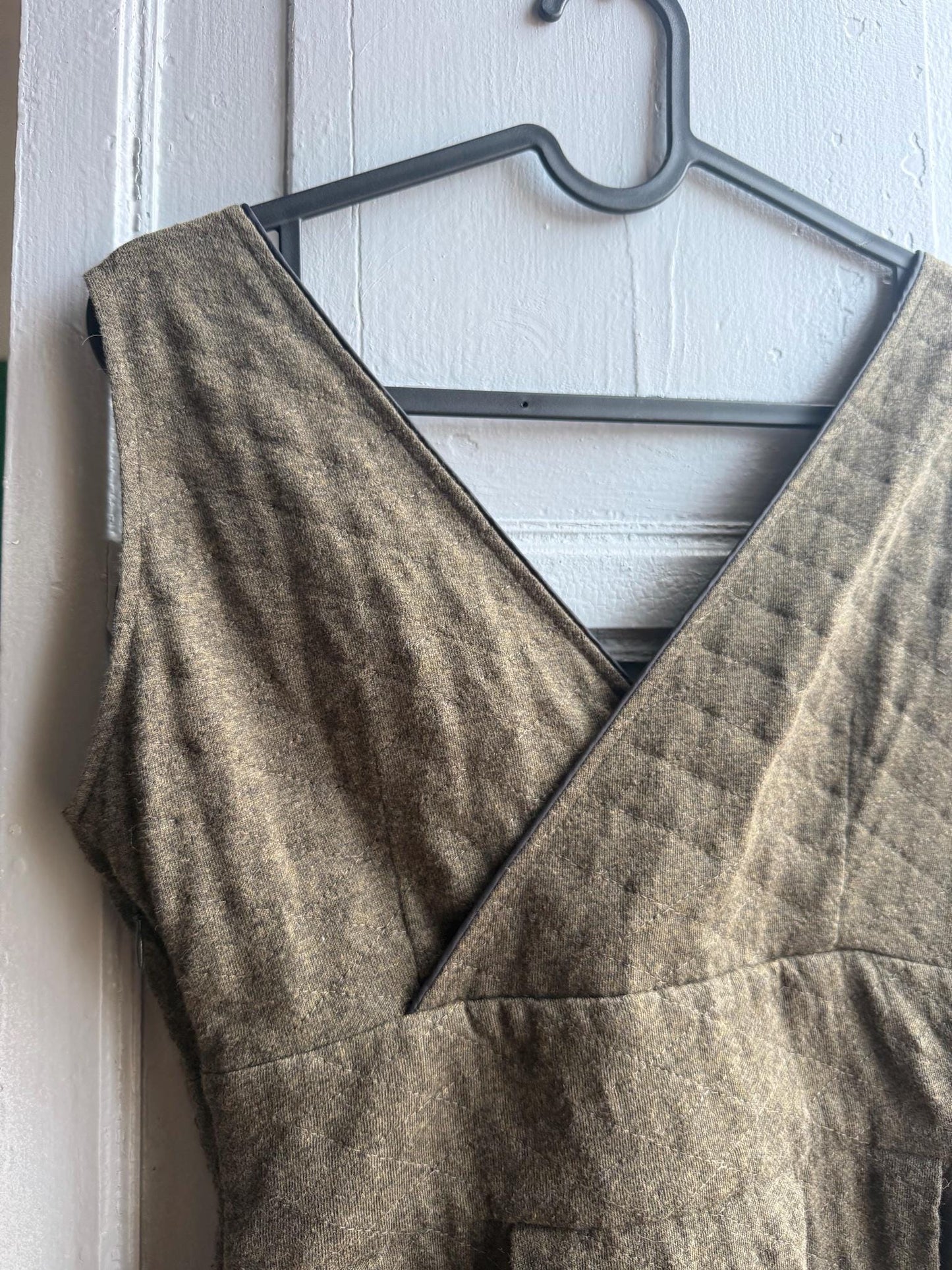 Vintage Salta Adolfo Dominguez Quilted Mini Dress — additional view 14
