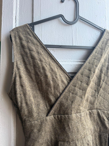 Vintage Salta Adolfo Dominguez Quilted Mini Dress — additional view 14