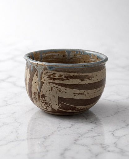 Rustic Hand-Thrown Matcha Tea Bowl