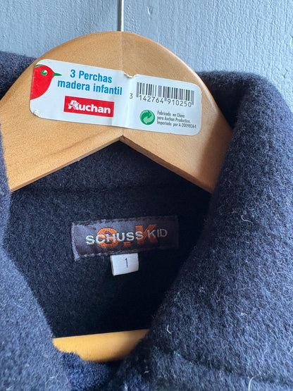 Vintage Green Wool Toddler Coat — additional view 11