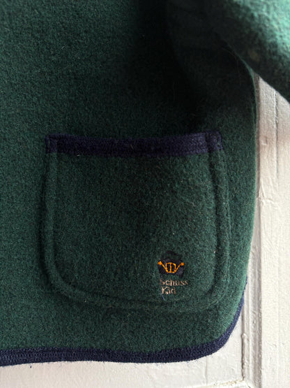 Vintage Green Wool Toddler Coat — additional view 13