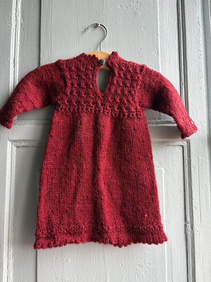 Heirloom Knit Baby Girl Dress — additional view 7