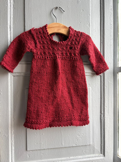 Heirloom Knit Baby Girl Dress — additional view 12