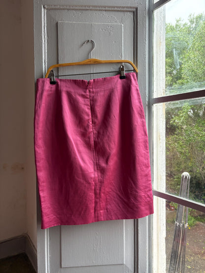 Vintage Purificación García Pink Midi Skirt — additional view 7