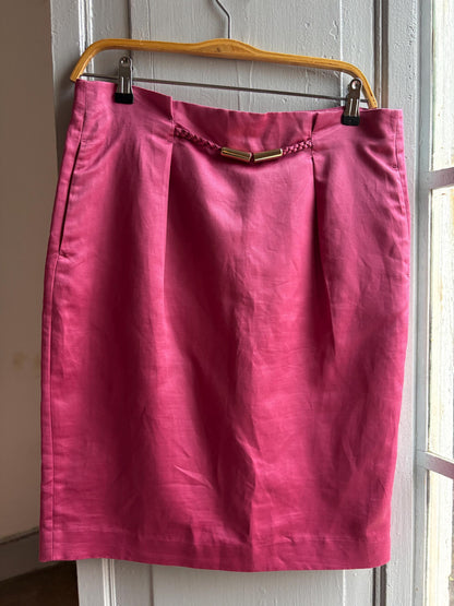 Vintage Purificación García Pink Midi Skirt — additional view 10