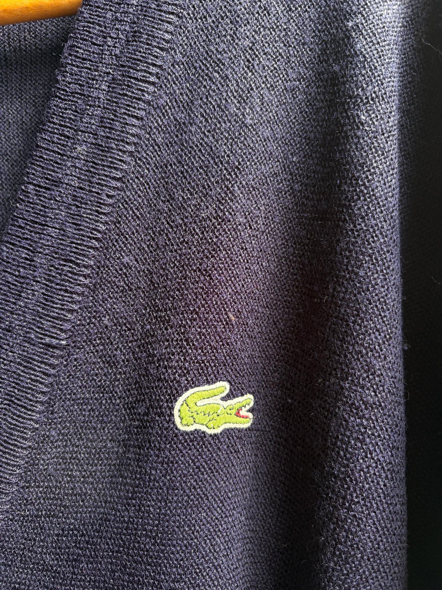 Navy Blue Vintage Lacoste Cardigan — additional view 13
