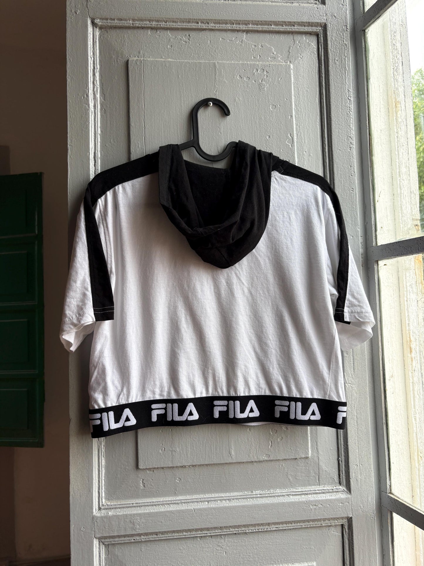 Fila Y2K Cropped Hoodie T-Shirt — additional view 8