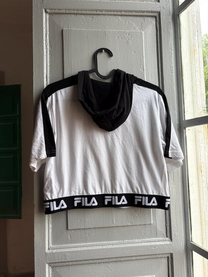 Fila Y2K Cropped Hoodie T-Shirt — additional view 8