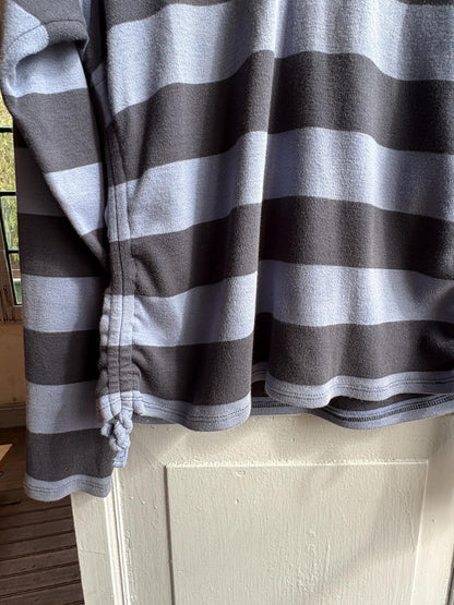 Tommy Hilfiger Girls Rugby Polo Shirt, Striped Glitter Preppy Y2K Cotton Top, Size 164 Teen Fashion