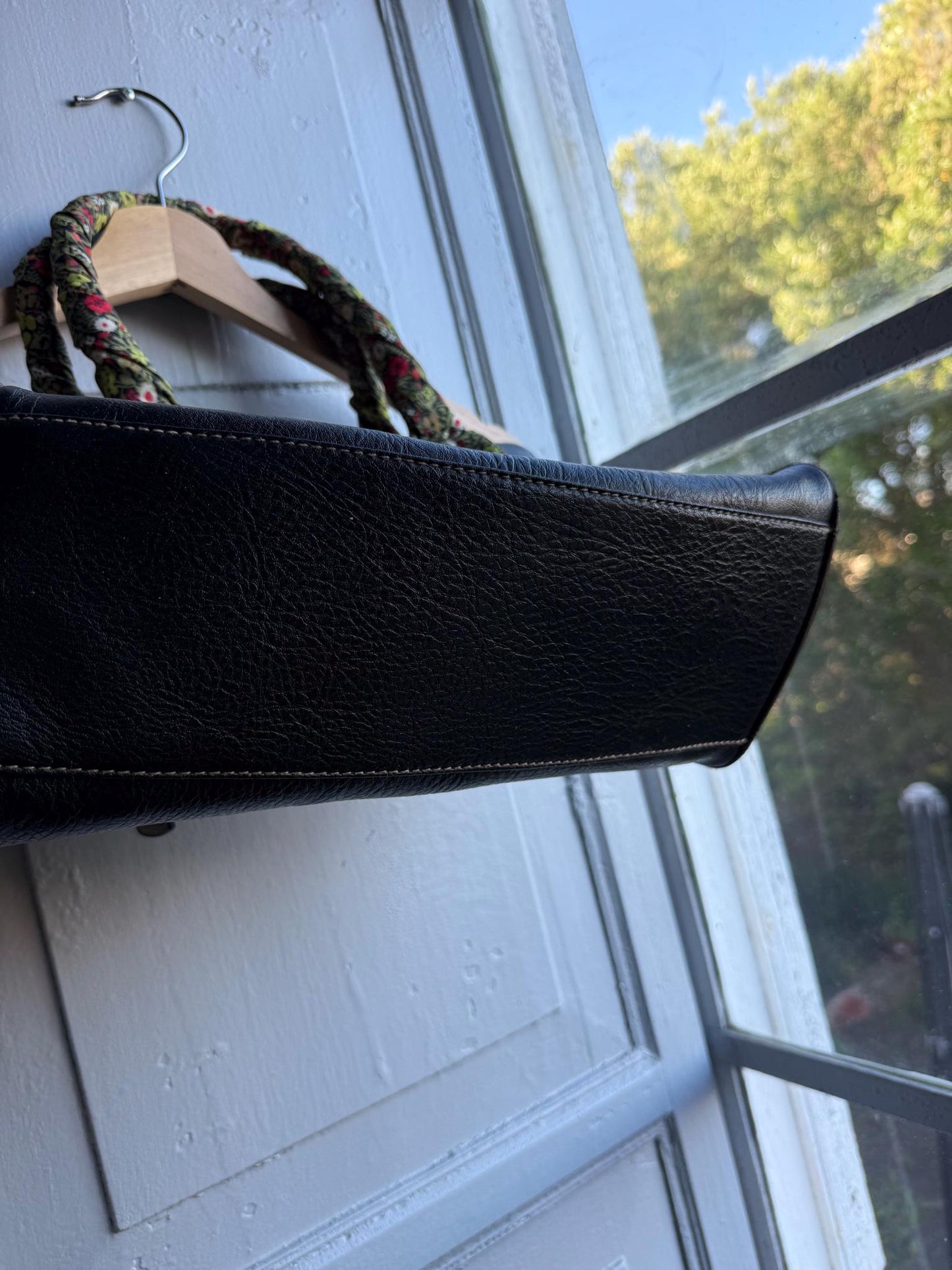 Vintage Torrens Handbag, Floral Strap Purse, Boho Chic Everyday Shoulder Bag