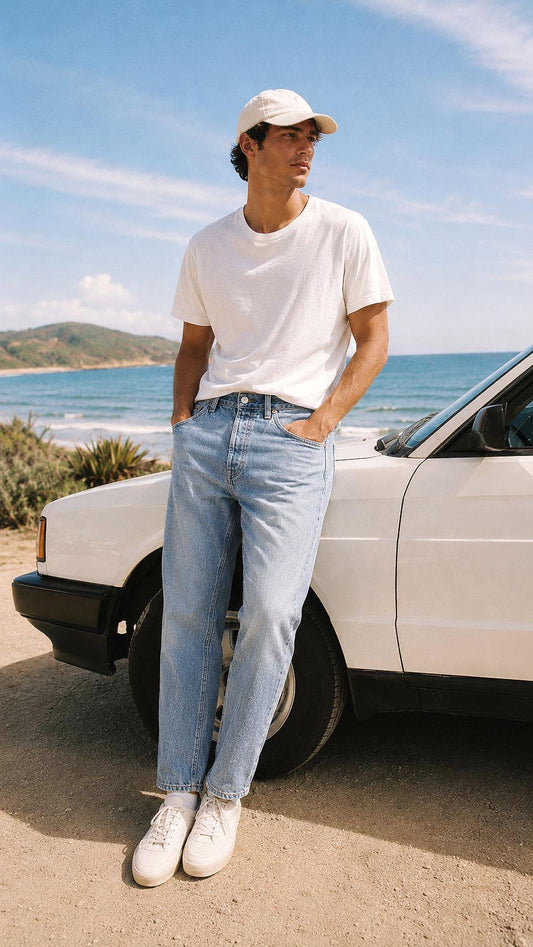 Levi’s Ribcage Straight Ankle Jeans, W31 L 29, Vintage Light Wash Denim High Rise, Y2K Jeans Levi Strauss