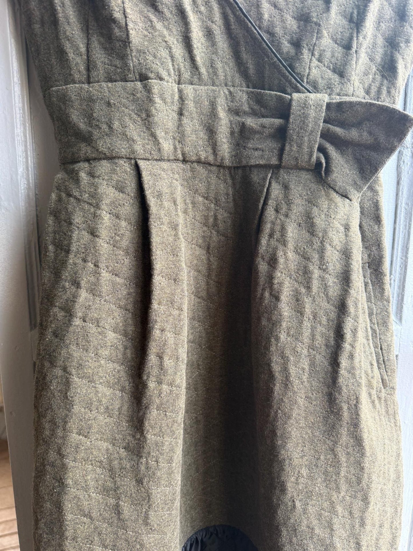 Vintage Salta Adolfo Dominguez Quilted Mini Dress — additional view 7