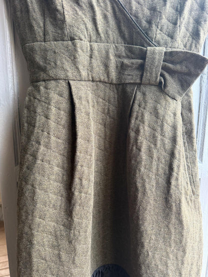 Vintage Salta Adolfo Dominguez Quilted Mini Dress — additional view 7