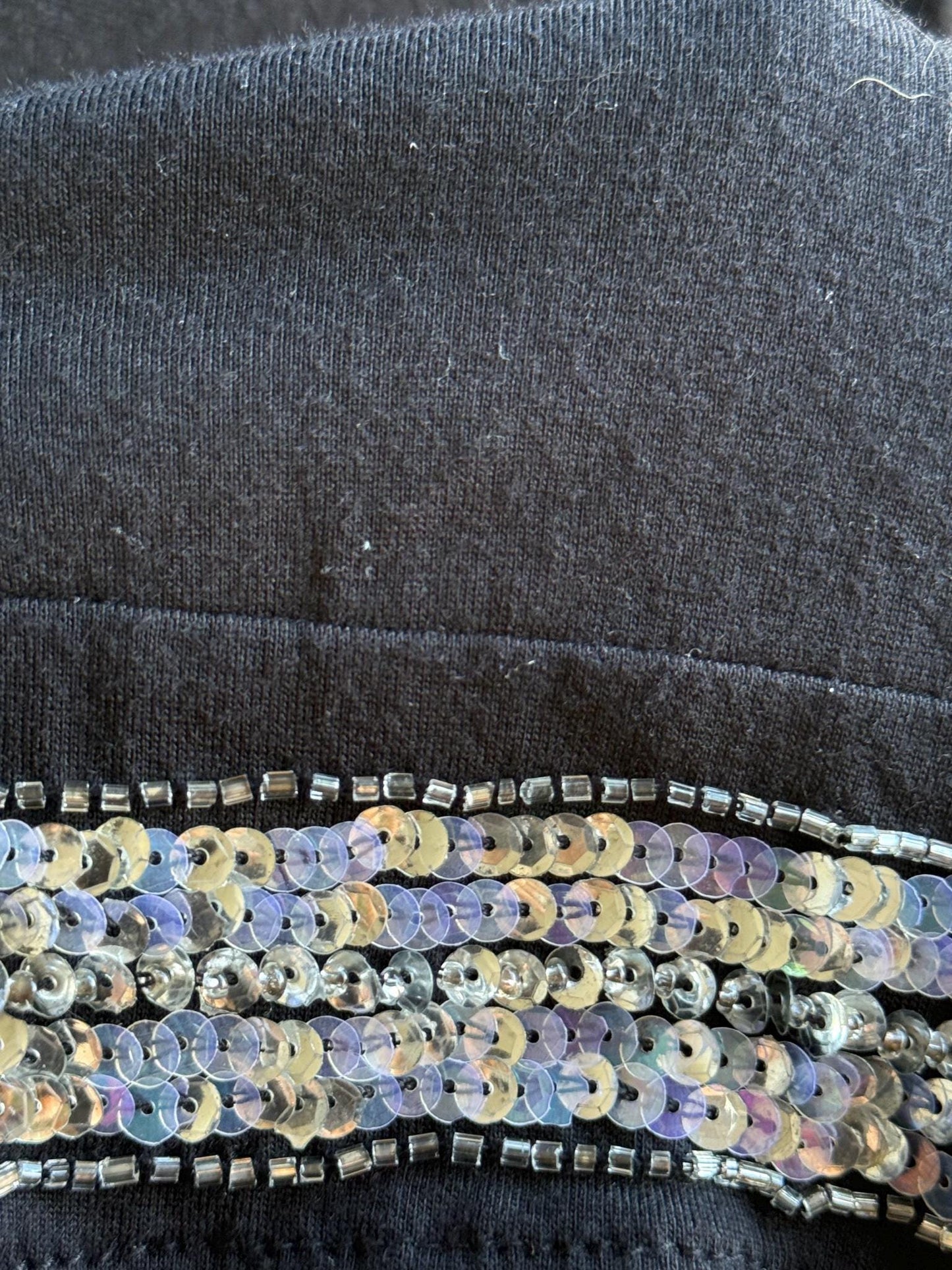 Black Beaded Y2K Slip Dress — additional view 15