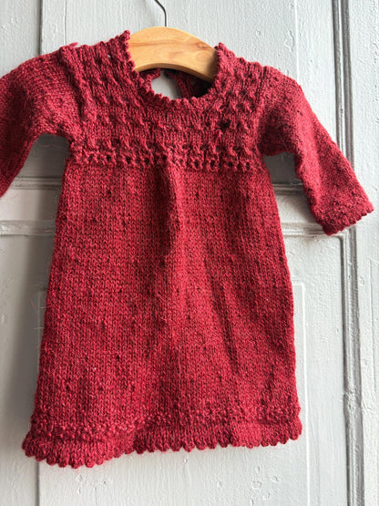 Heirloom Knit Baby Girl Dress — additional view 9