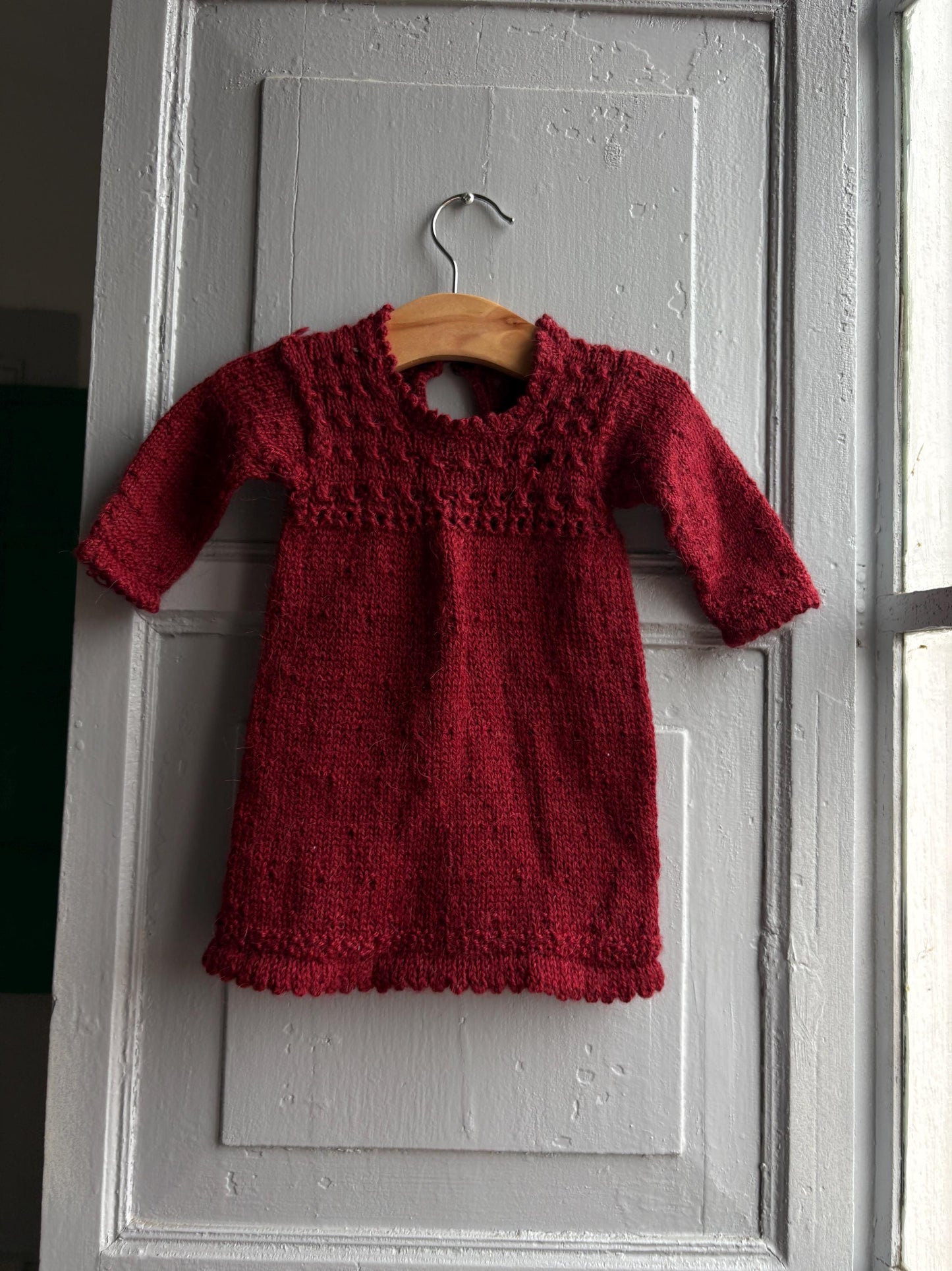 Heirloom Knit Baby Girl Dress — additional view 11