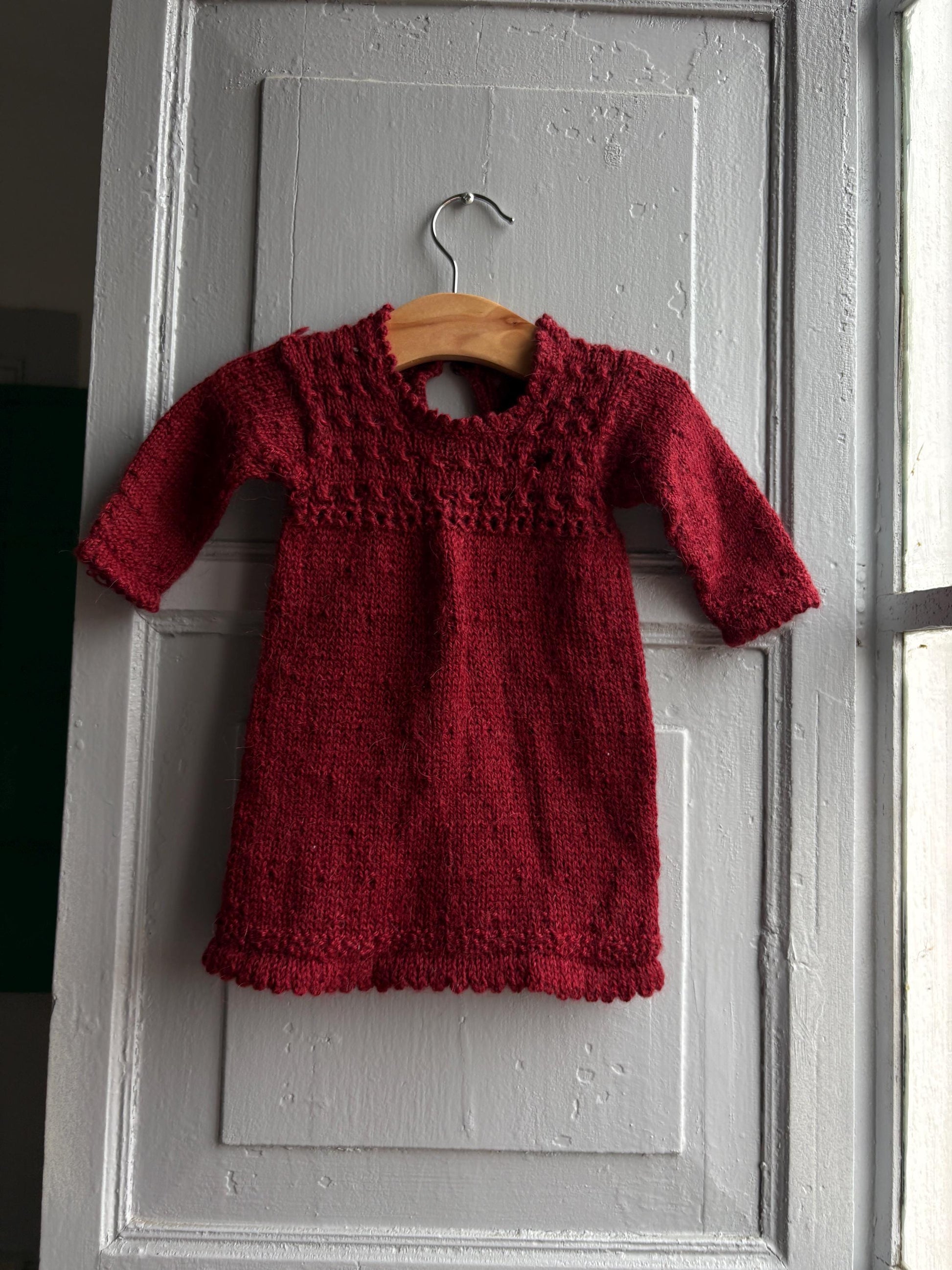 Heirloom Knit Baby Girl Dress — additional view 11