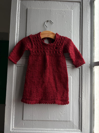 Heirloom Knit Baby Girl Dress — additional view 11