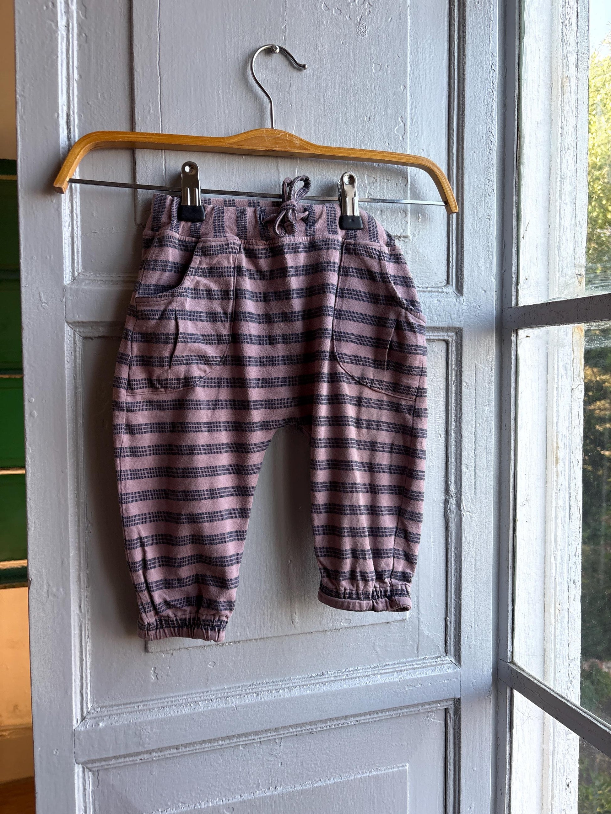 Noa Noa Miniature Pink Striped Baby Pants — additional view 13