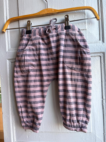 Noa Noa Miniature Pink Striped Baby Pants — additional view 8
