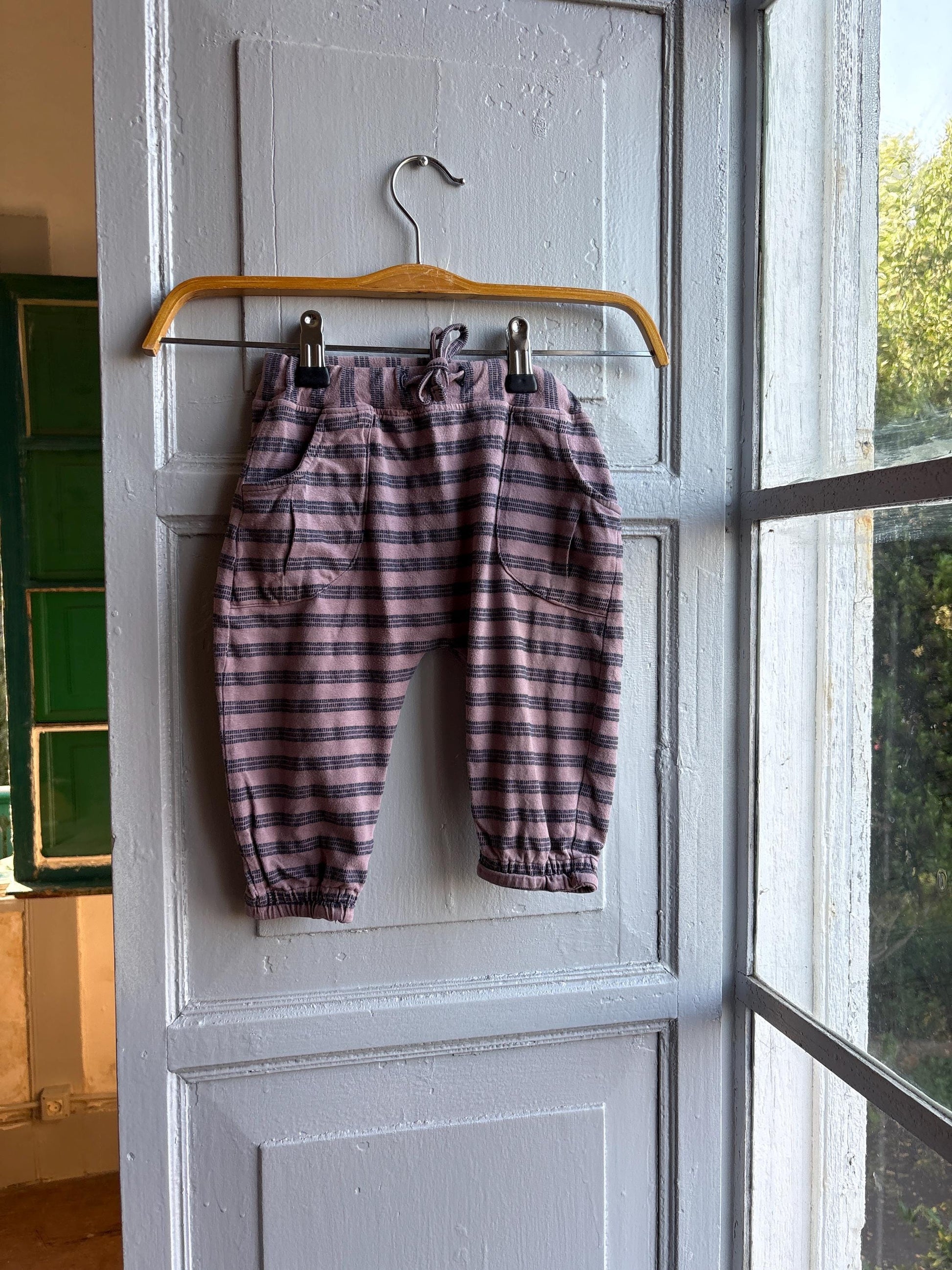 Noa Noa Miniature Pink Striped Baby Pants — additional view 12