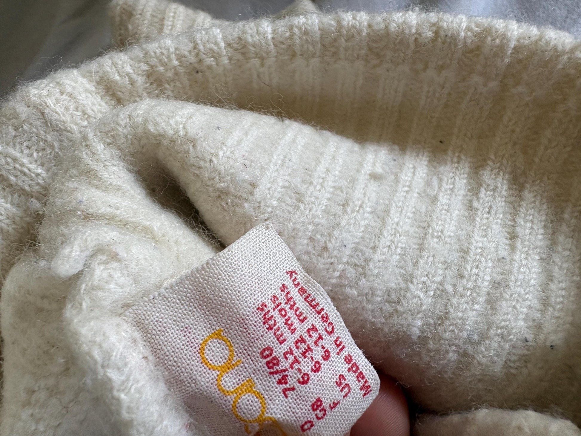 Disana Wool Diaper Cover in Natural Bloomers — additional view 6