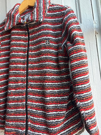 Vintage Striped Fleece Jacket for Kids — additional view 12