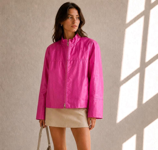 Vintage Fuchsia Y2K Blazer