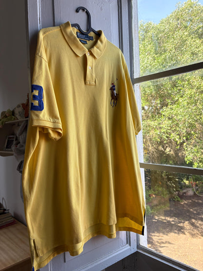 Ralph Lauren Big Pony Polo Shirt in Yellow — additional view 5