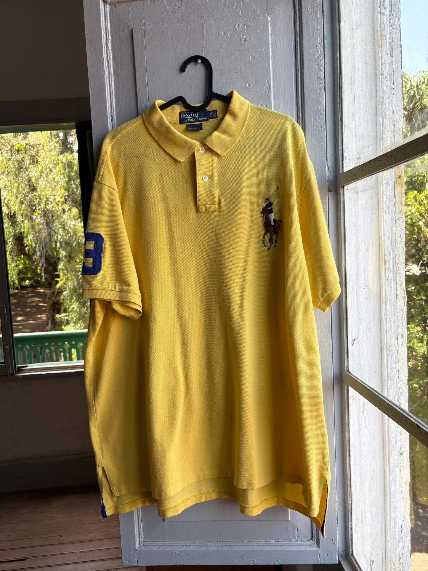Ralph Lauren Big Pony Polo Shirt in Yellow — additional view 9