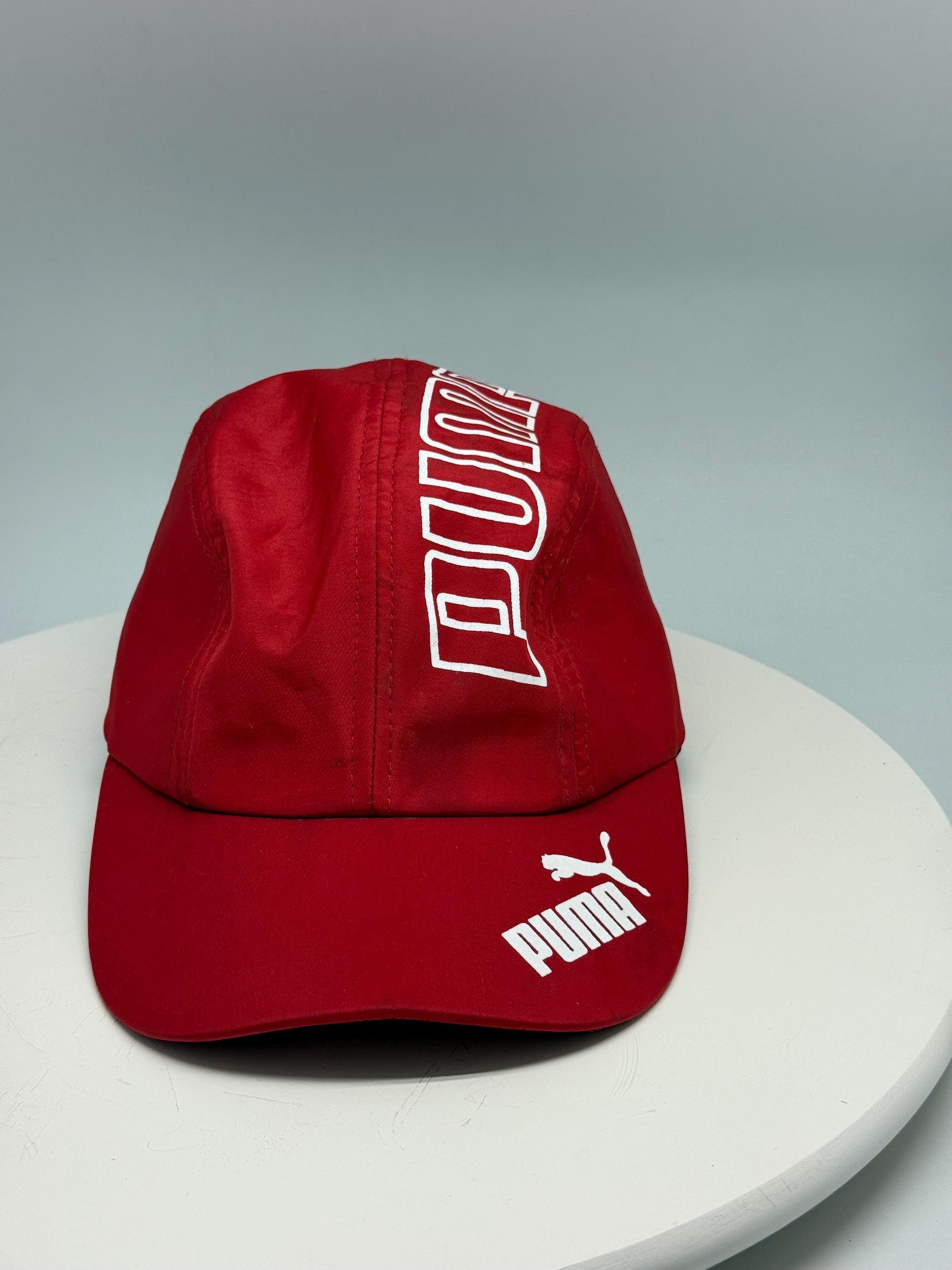 Vintage Red Puma Cap - Y2K Streetwear — additional view 5
