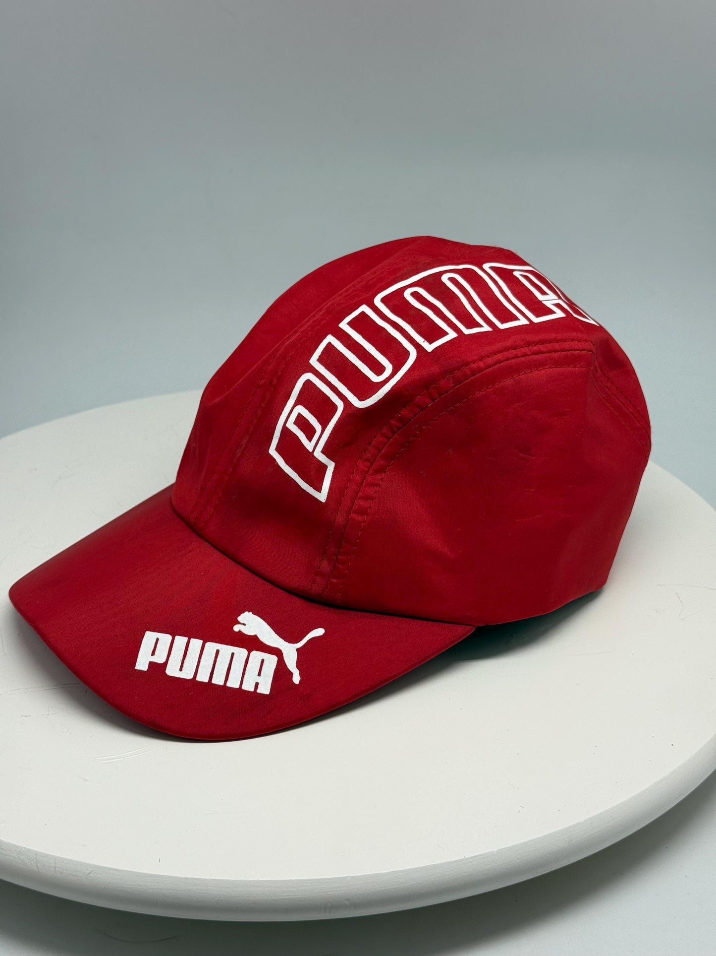 Vintage Red Puma Cap - Y2K Streetwear — additional view 8