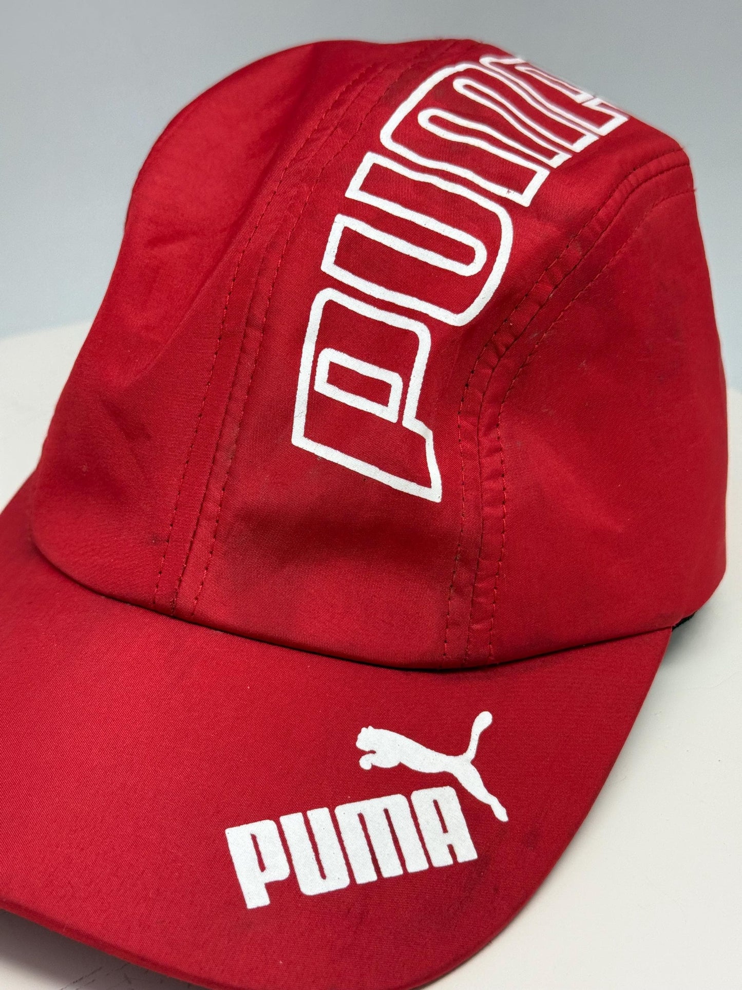Vintage Red Puma Cap - Y2K Streetwear — additional view 10