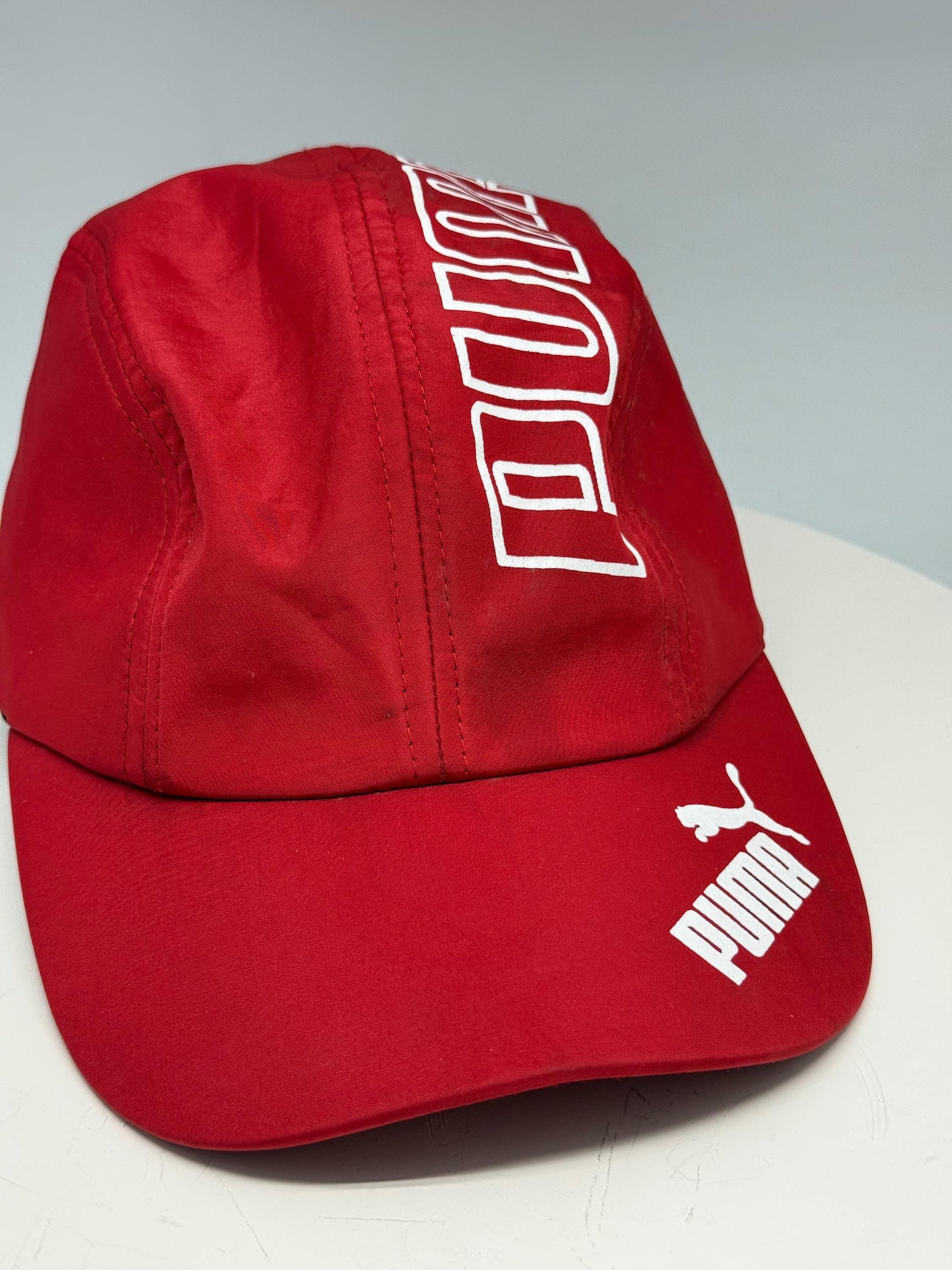 Vintage Red Puma Cap - Y2K Streetwear — additional view 11