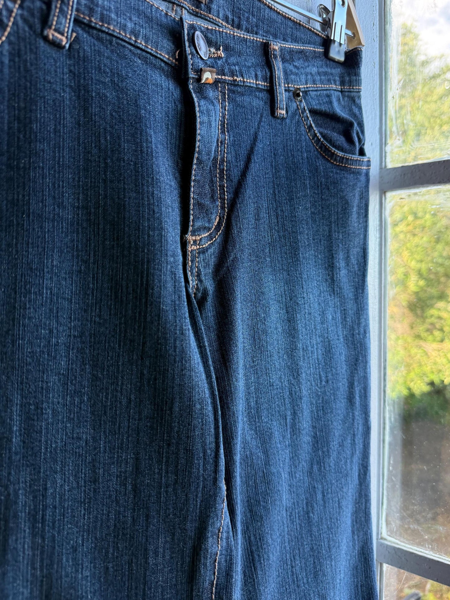 Vintage Spanish Flare Jeans, Women Deadstock Bell Bottom Jeans, Y2K 70s Wide Leg Denim Made In Spain, Boho Festival wear
