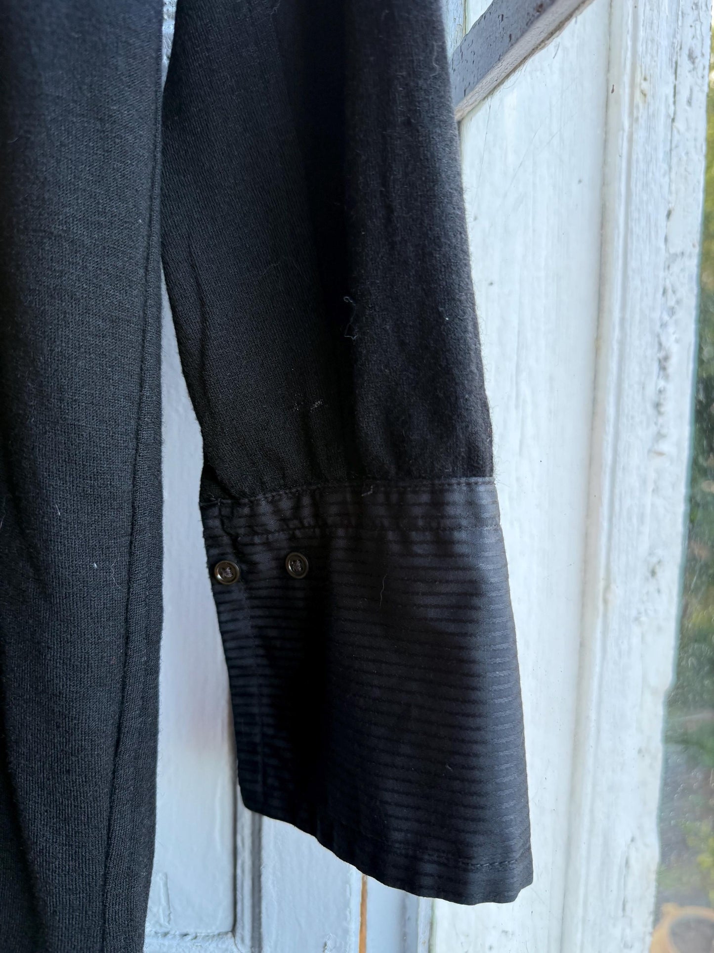 Ralph Lauren Black Wool Minimalist Dress — additional view 12