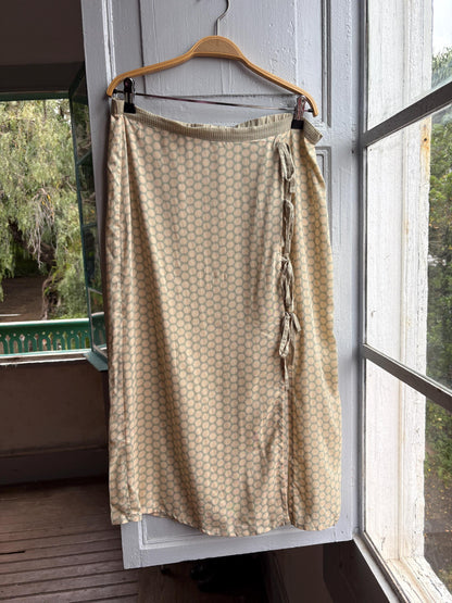 Bohemian Chic Midi Skirt With Side Slit — additional view 6