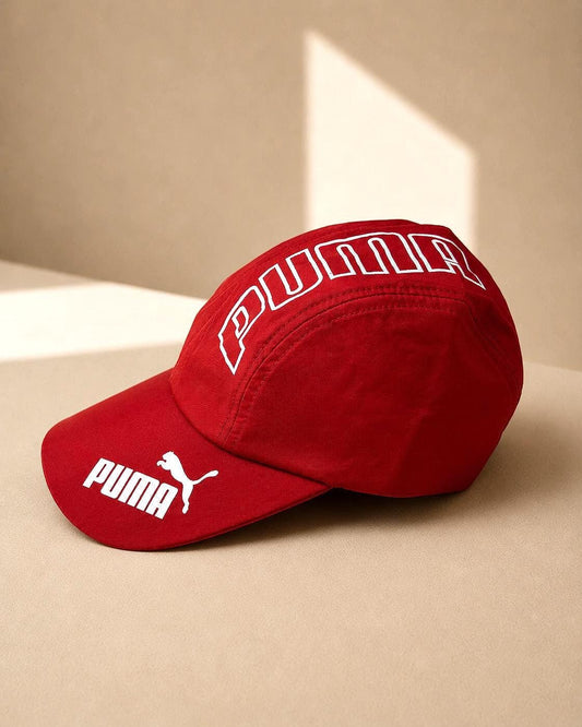 Vintage Red Puma Cap - Y2K Streetwear