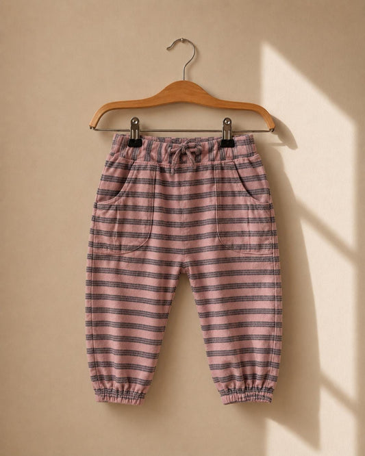 Noa Noa Miniature Pink Striped Baby Pants