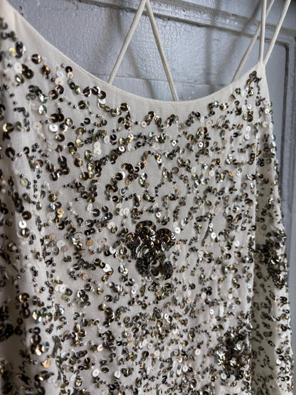 Floral Beaded Sequin Camisole Top — additional view 11