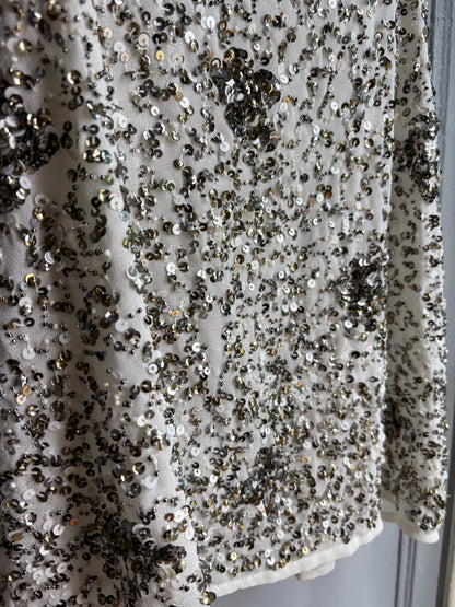 Floral Beaded Sequin Camisole Top — additional view 12