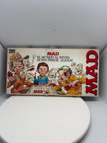 Vintage 1986 Parker Brothers Super Risk Master Board Game Spanish