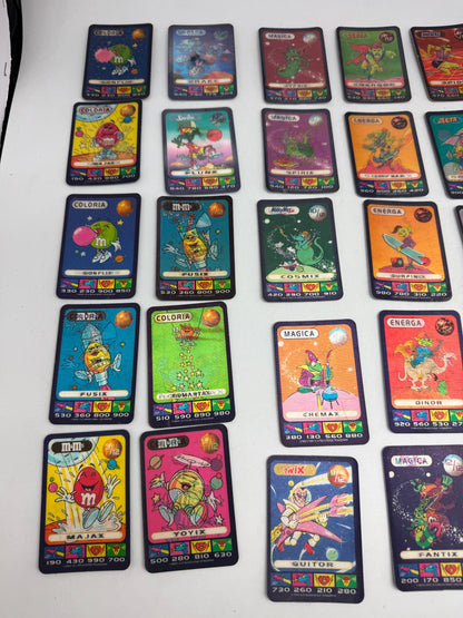 Vintage 1996 Spacix 3D Trading Cards Set — back view