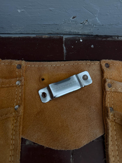 Vintage Leather Kids Tool Belt — back view