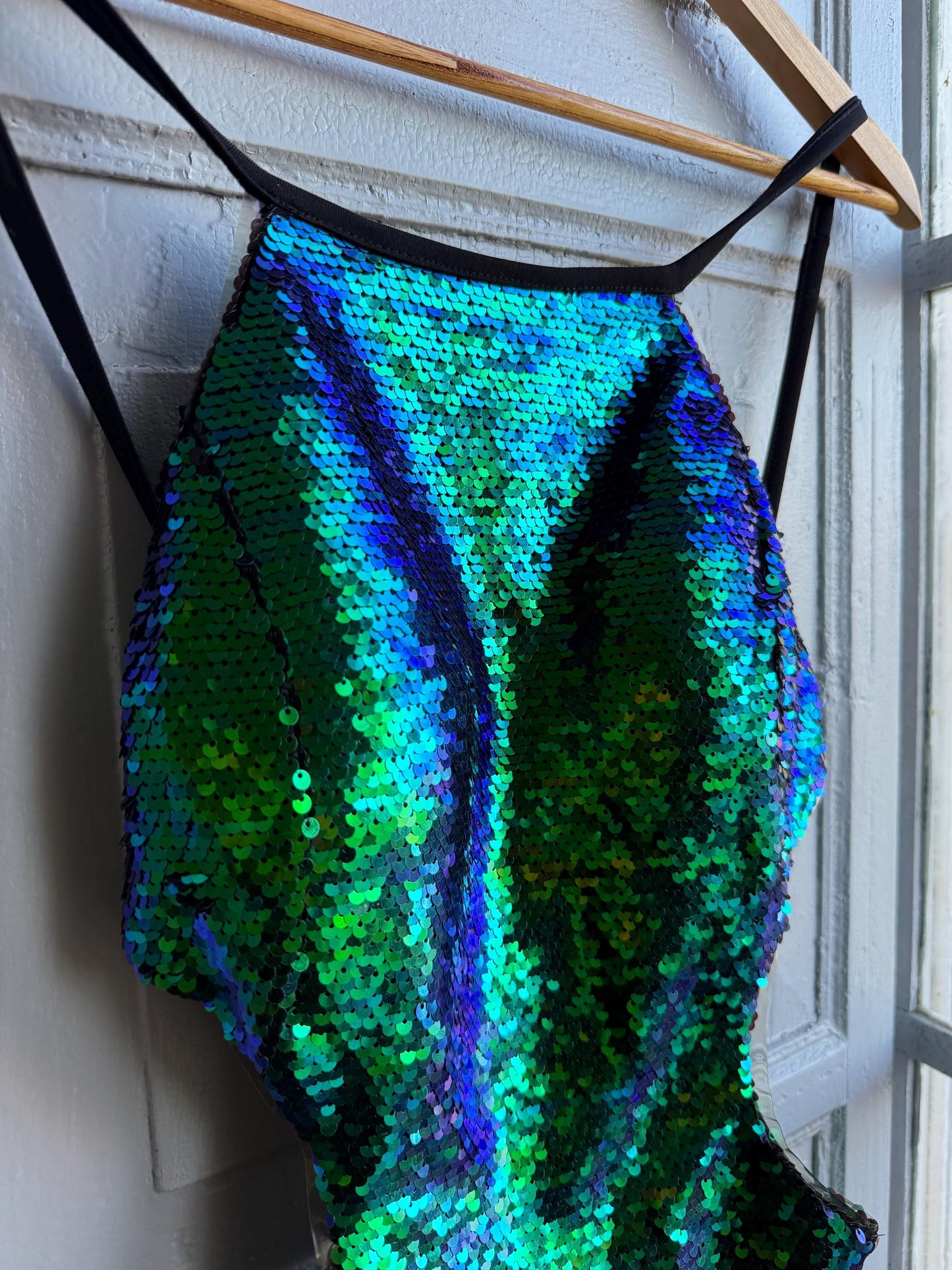 Holographic Mermaid Sequin Bodysuit — additional view 11