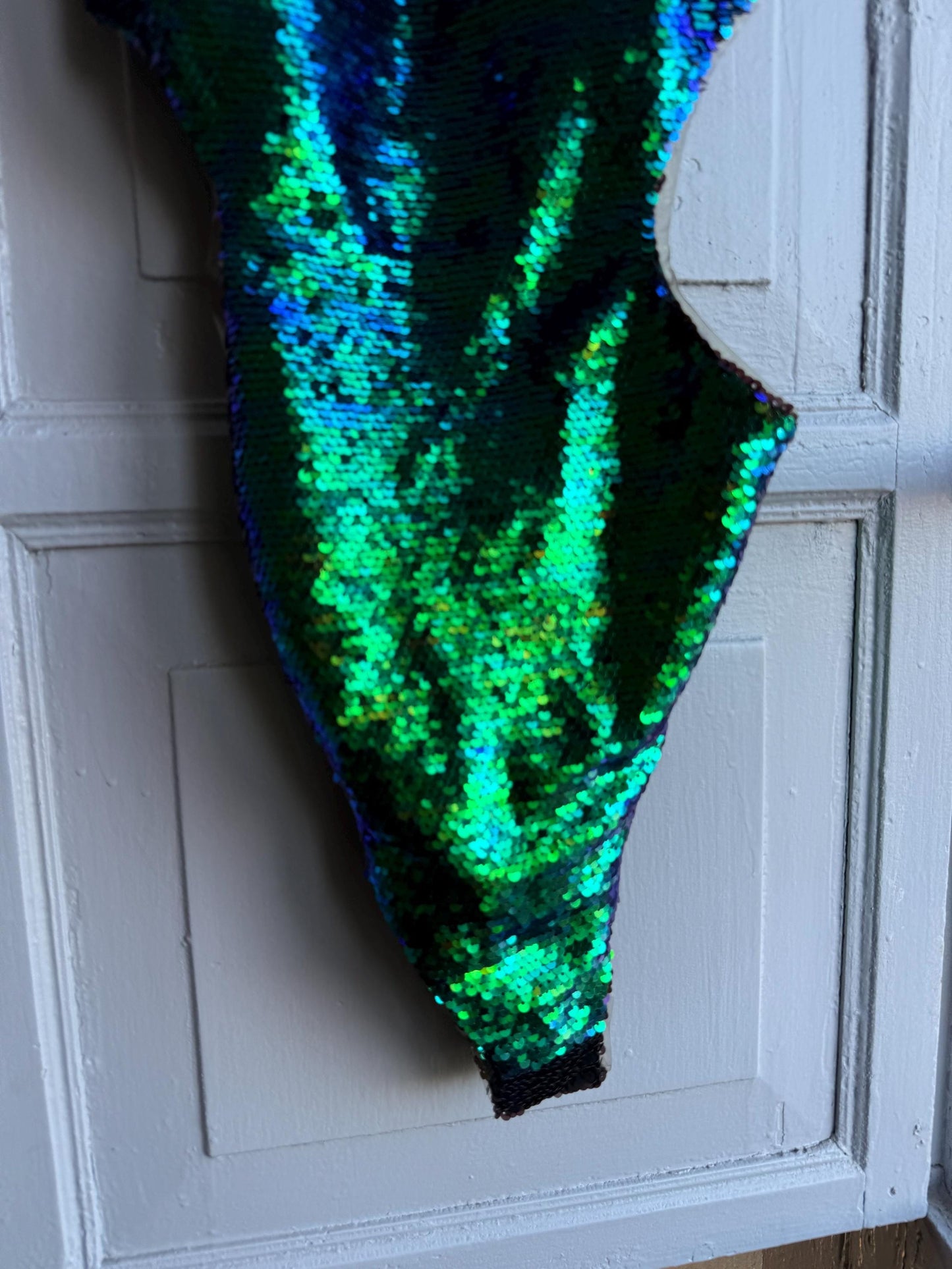 Holographic Mermaid Sequin Bodysuit — additional view 10